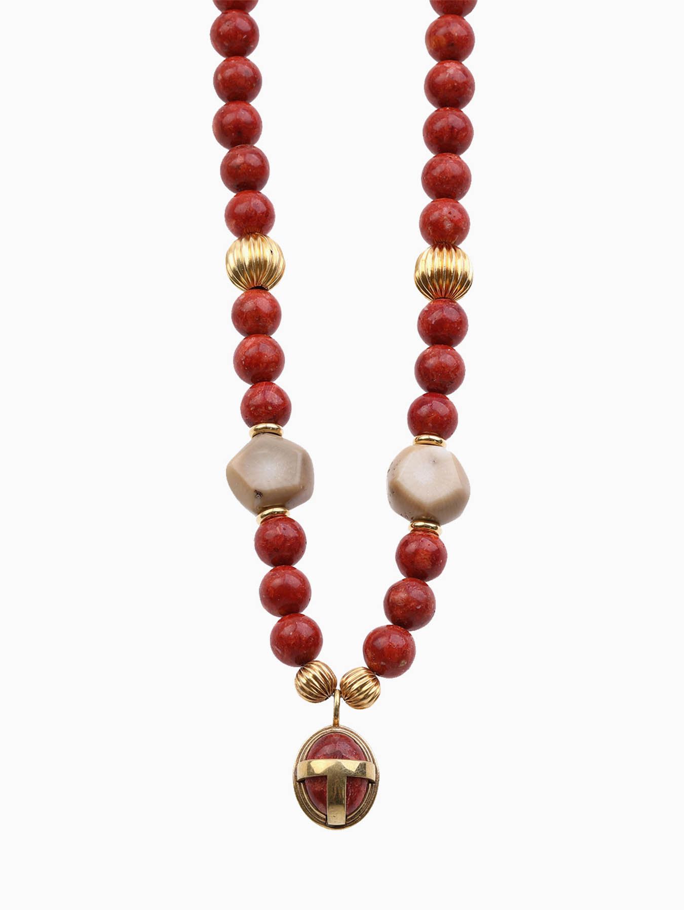 Gossef - Talisman Necklace Coral