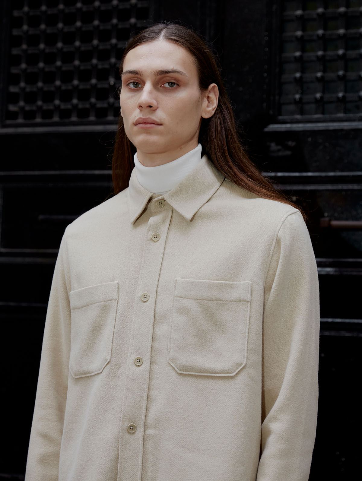 Bil's - Copenhagen Unisex Cream Overshirt