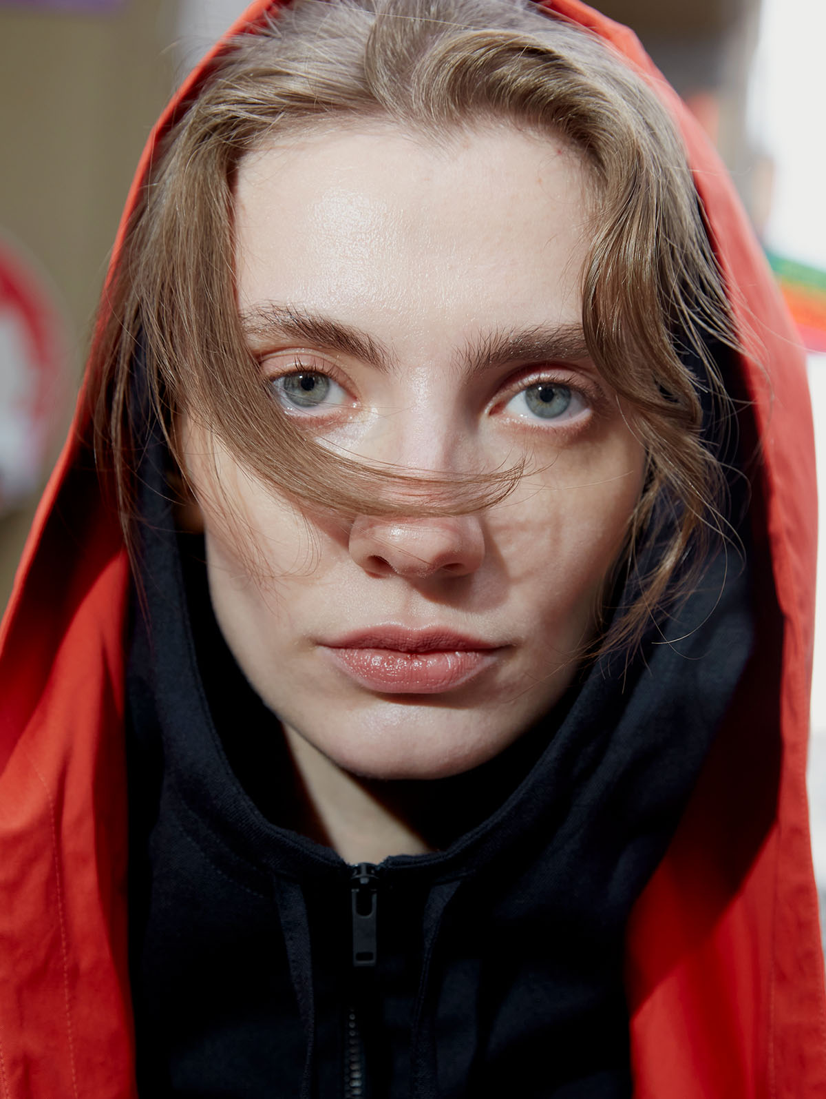 Bil's - Bristol Water Repellent Unisex Red Shirt Jacket