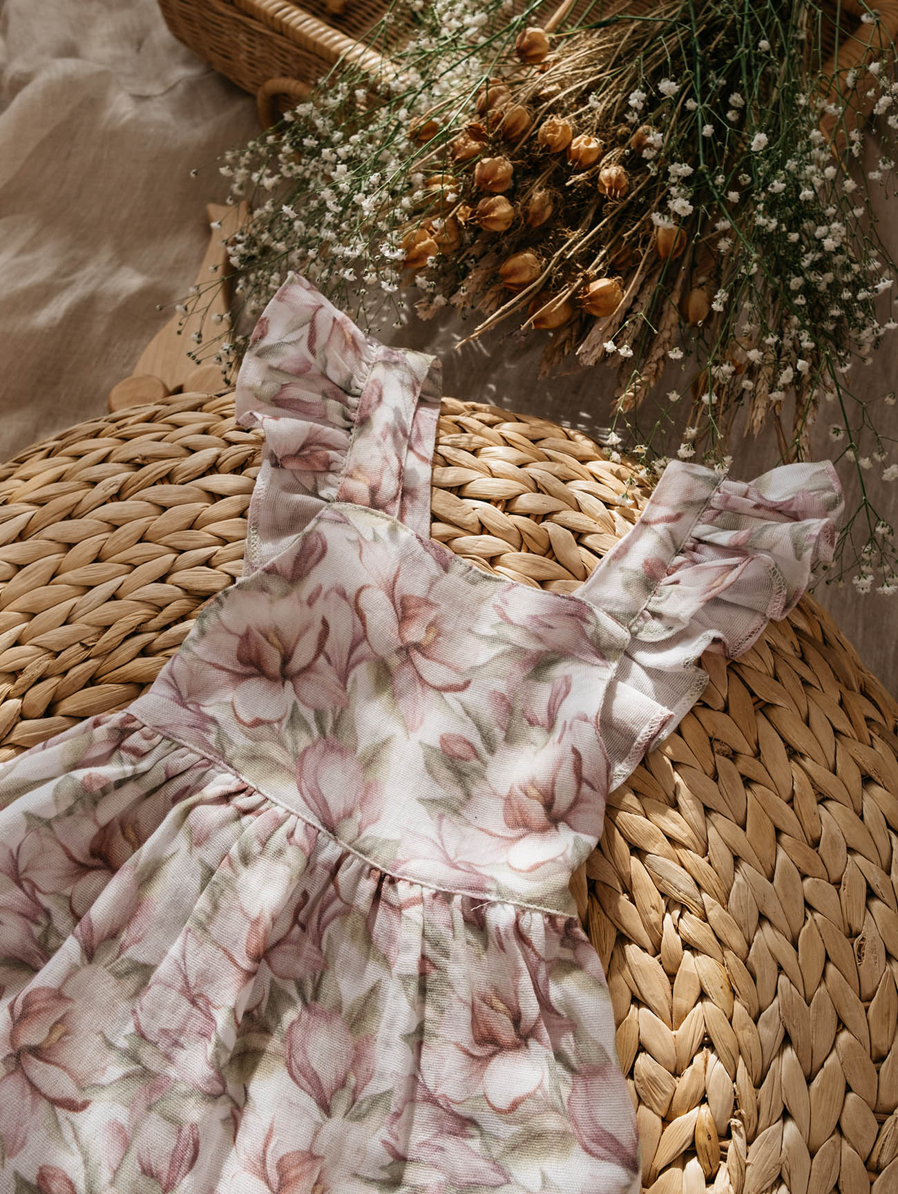 Lilou - Magnolia Cotton Dress