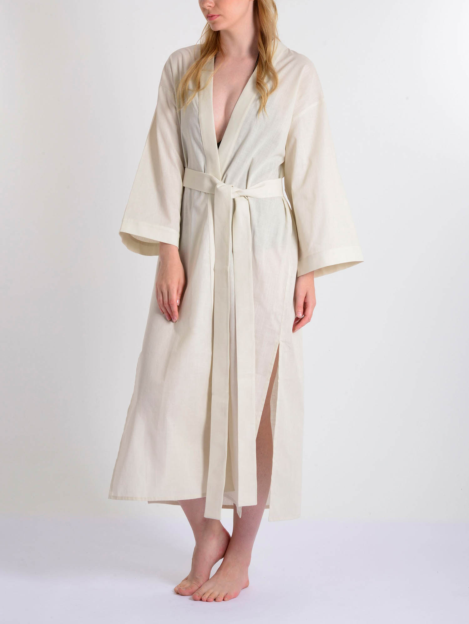 Activar Admitir sabiduría Mono | Fresh Carnation Linen Kimono Long | Souq Dükkan