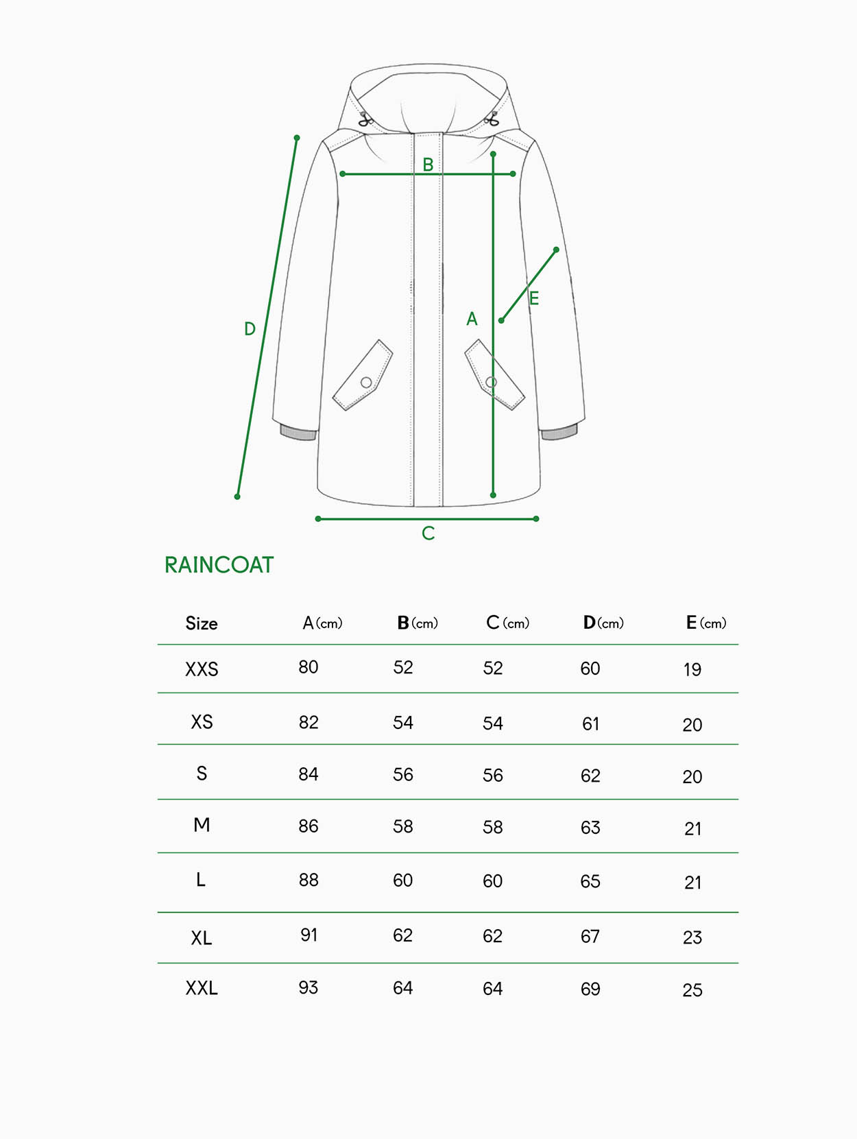 Bruno Society Lightweight Raincoat