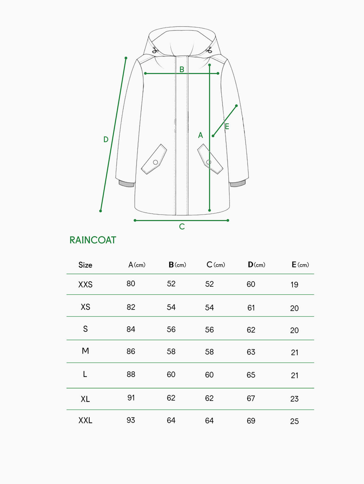 Bruno Society Lightweight Raincoat