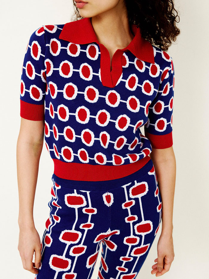 Knitly Studio - Bubble Chain Top