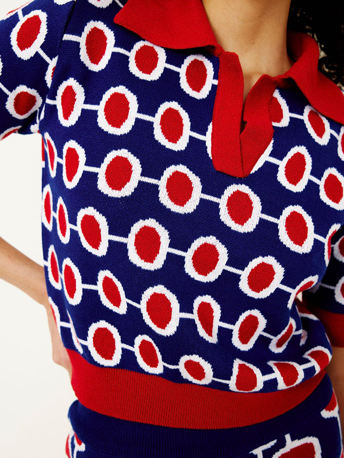 Knitly Studio - Bubble Chain Top