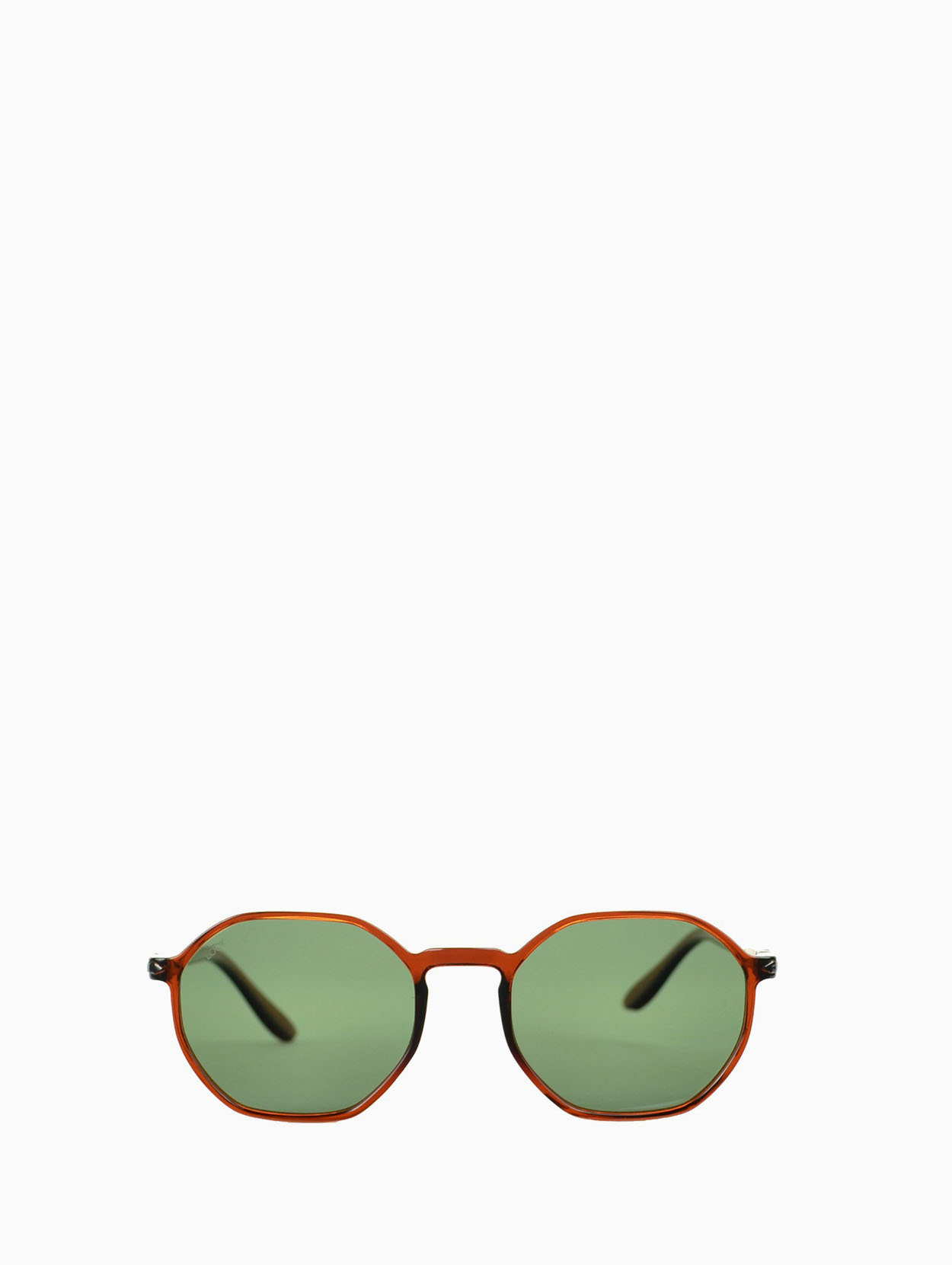 Look Light Santorini Sunglasses Jelly Brown Green