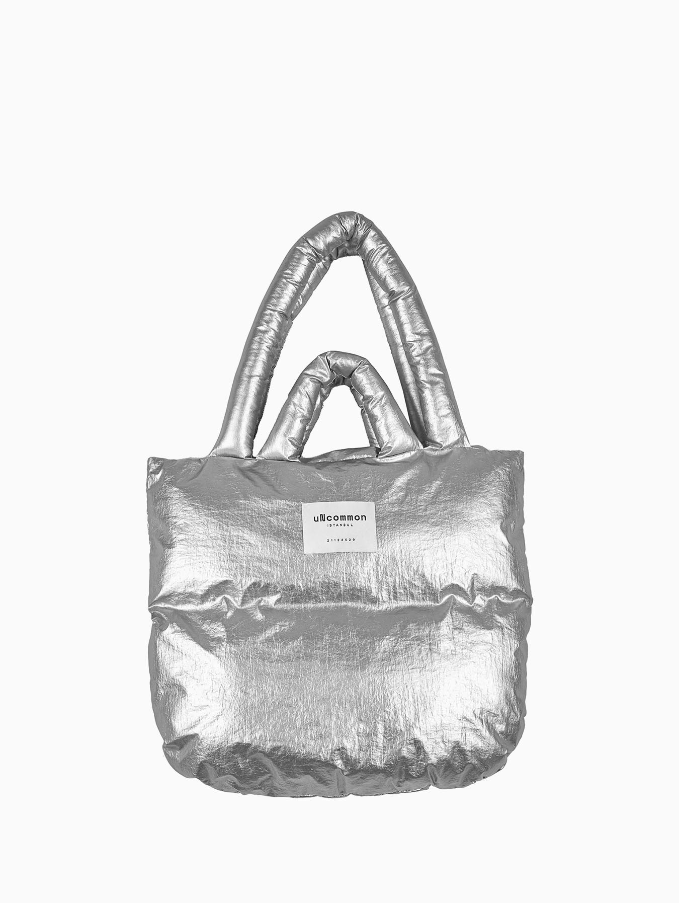 uNcommon Istanbul - Puffer Metal Limited Edition Shoulder Bag Silver