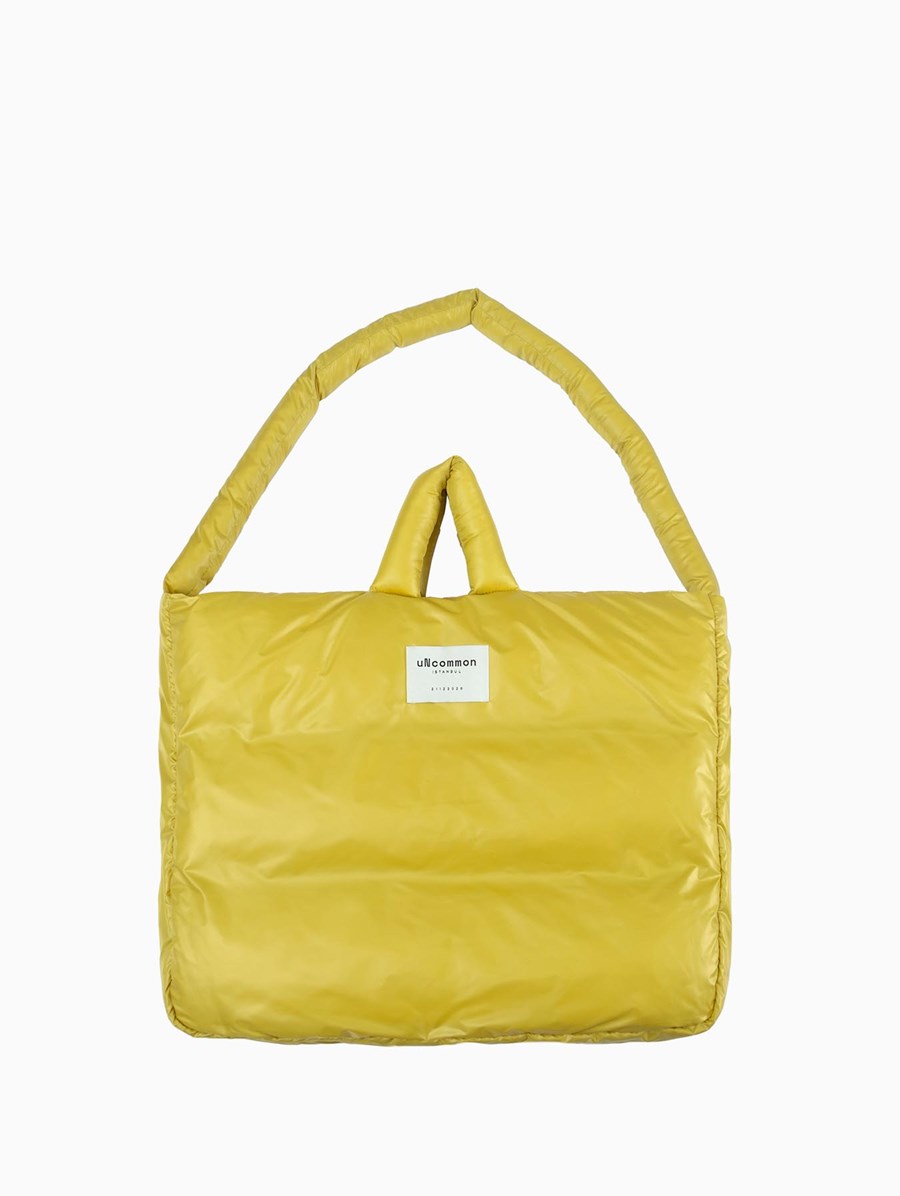 uNcommon Istanbul - Puffy Tote Bag Mustard