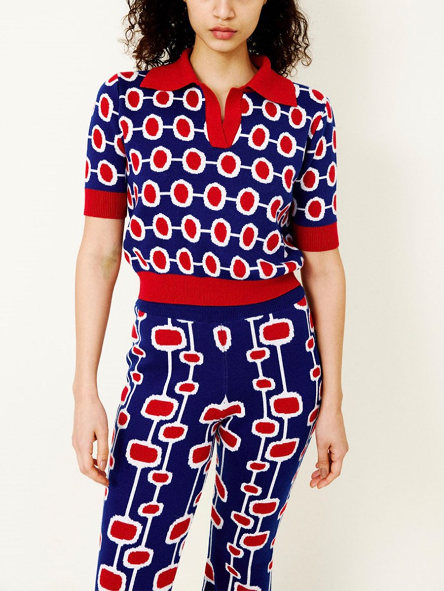 Knitly Studio - Bubble Chain Top