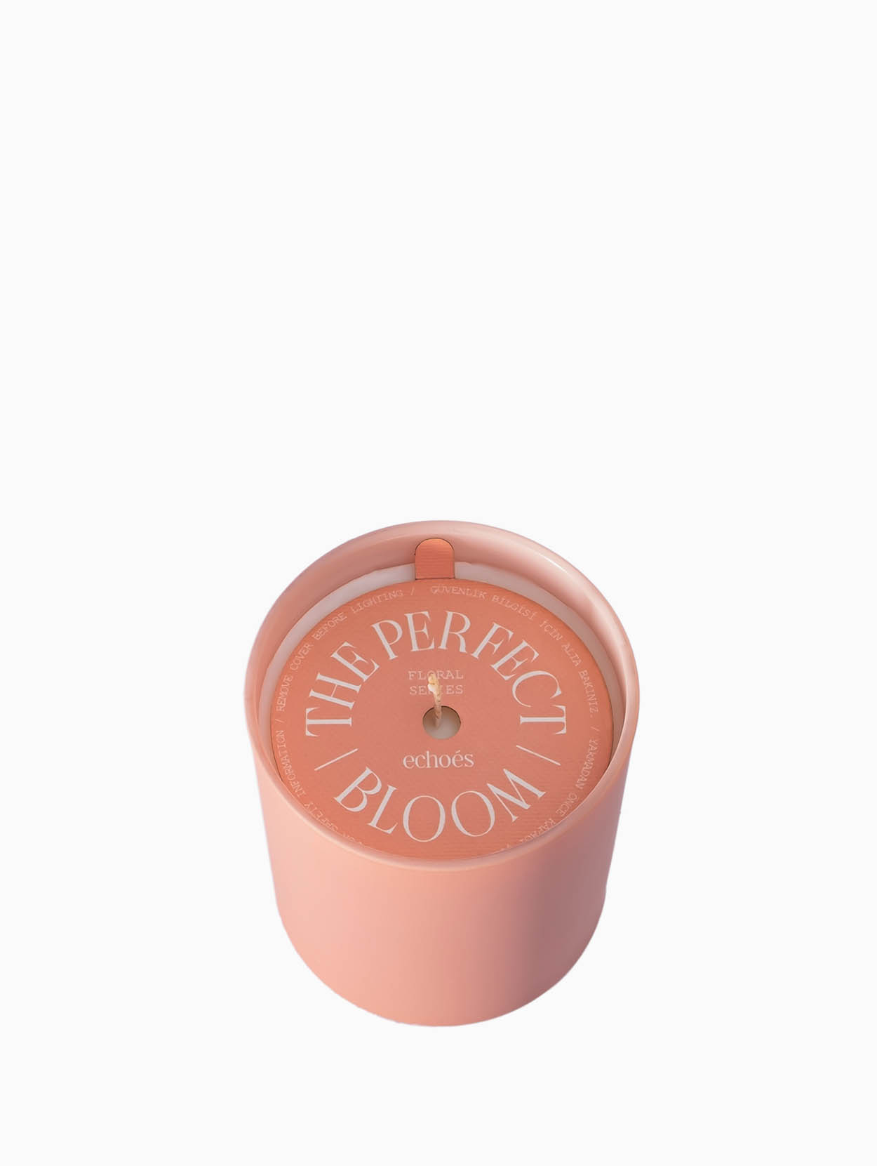 Echoes - Rose & Oud Single Wick Natural Candle 150 gr